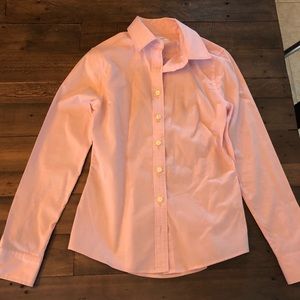 Banana Republic light pink shirt. Size 00P
